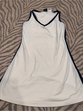 Nike White Tennis/Athletic Dress Size Small